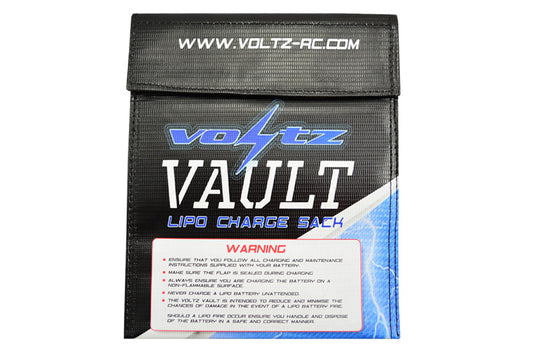 VOLTZ CHARGE VAULT LIPO SACK / BAG MEDIUM 22CM X 18CM