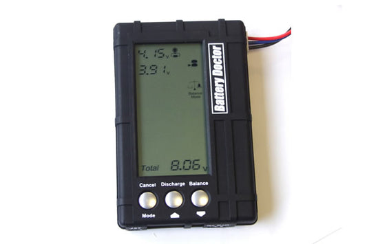 Battery Doctor Etronix Precision Discharge Balance and Voltage Meter LiPo LiFe