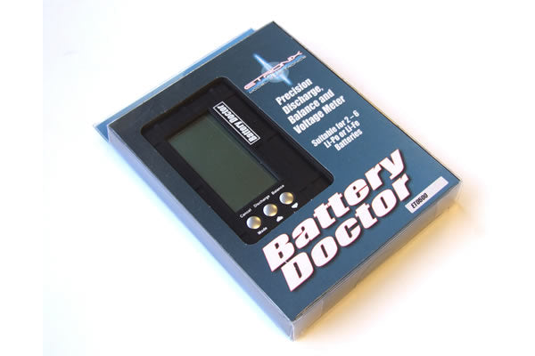Battery Doctor Etronix Precision Discharge Balance and Voltage Meter LiPo LiFe