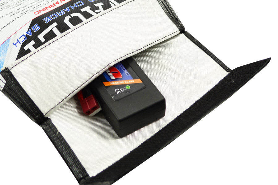 VOLTZ CHARGE VAULT LIPO SACK / BAG MEDIUM 22CM X 18CM