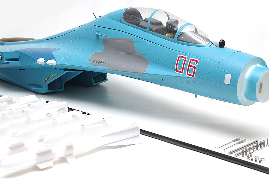 FMS TWIN 70MM EDF SU-27 ARTF BLUE