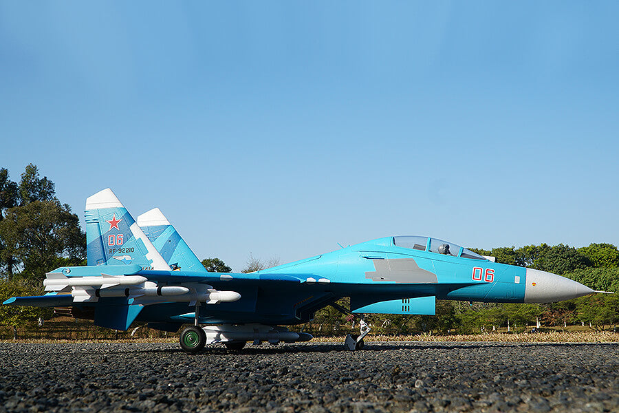 FMS TWIN 70MM EDF SU-27 ARTF BLUE