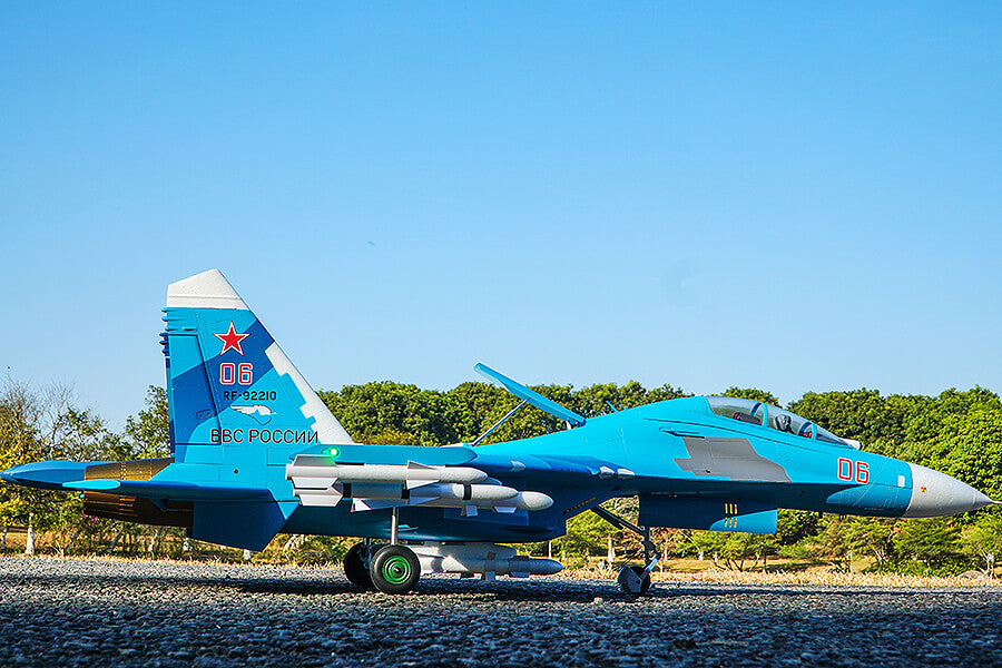 FMS TWIN 70MM EDF SU-27 ARTF BLUE