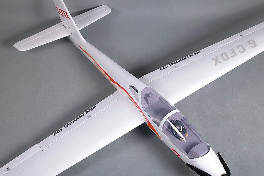 FMS Fox Electric Glider 2.3M PnP V2 With Flaps/REFLEX GYRO