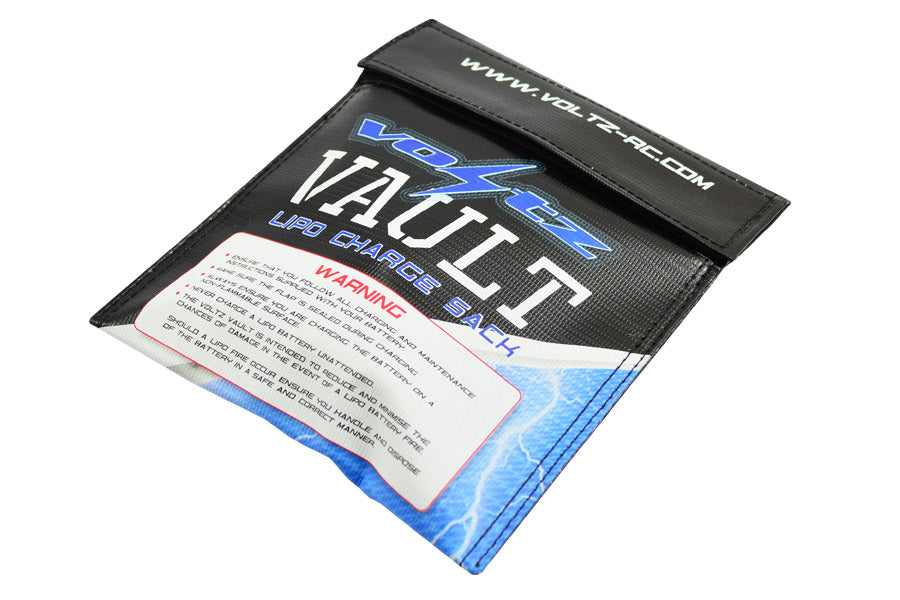 VOLTZ CHARGE VAULT LIPO SACK / BAG MEDIUM 22CM X 18CM