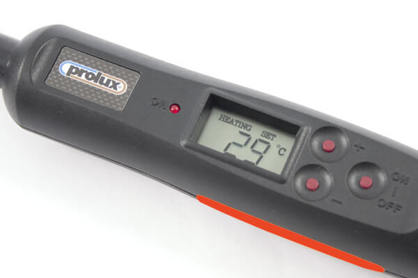 PROLUX DIGITAL LCD THERMAL SEALING IRON W/STAND