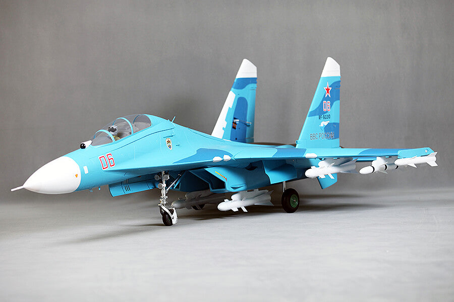 FMS TWIN 70MM EDF SU-27 ARTF BLUE