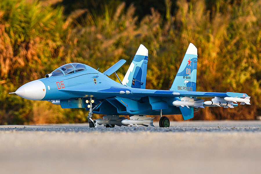 FMS TWIN 70MM EDF SU-27 ARTF BLUE