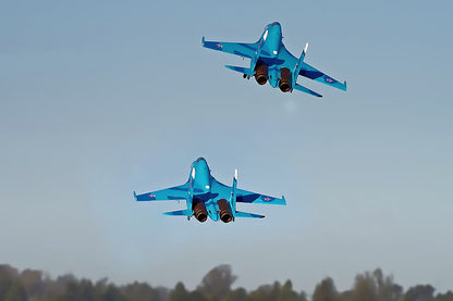 FMS TWIN 70MM EDF SU-27 ARTF BLUE