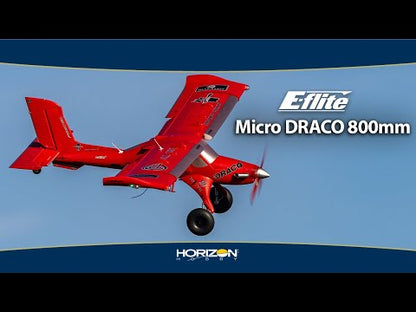 E-flite Micro DRACO 800mm BNF Basic