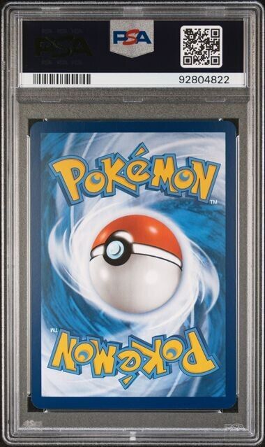 2023 POKEMON MEW EN-151 204 GIOVANNI'S CHARISMA SPECIAL ILLUSTRATION RARE PSA 8