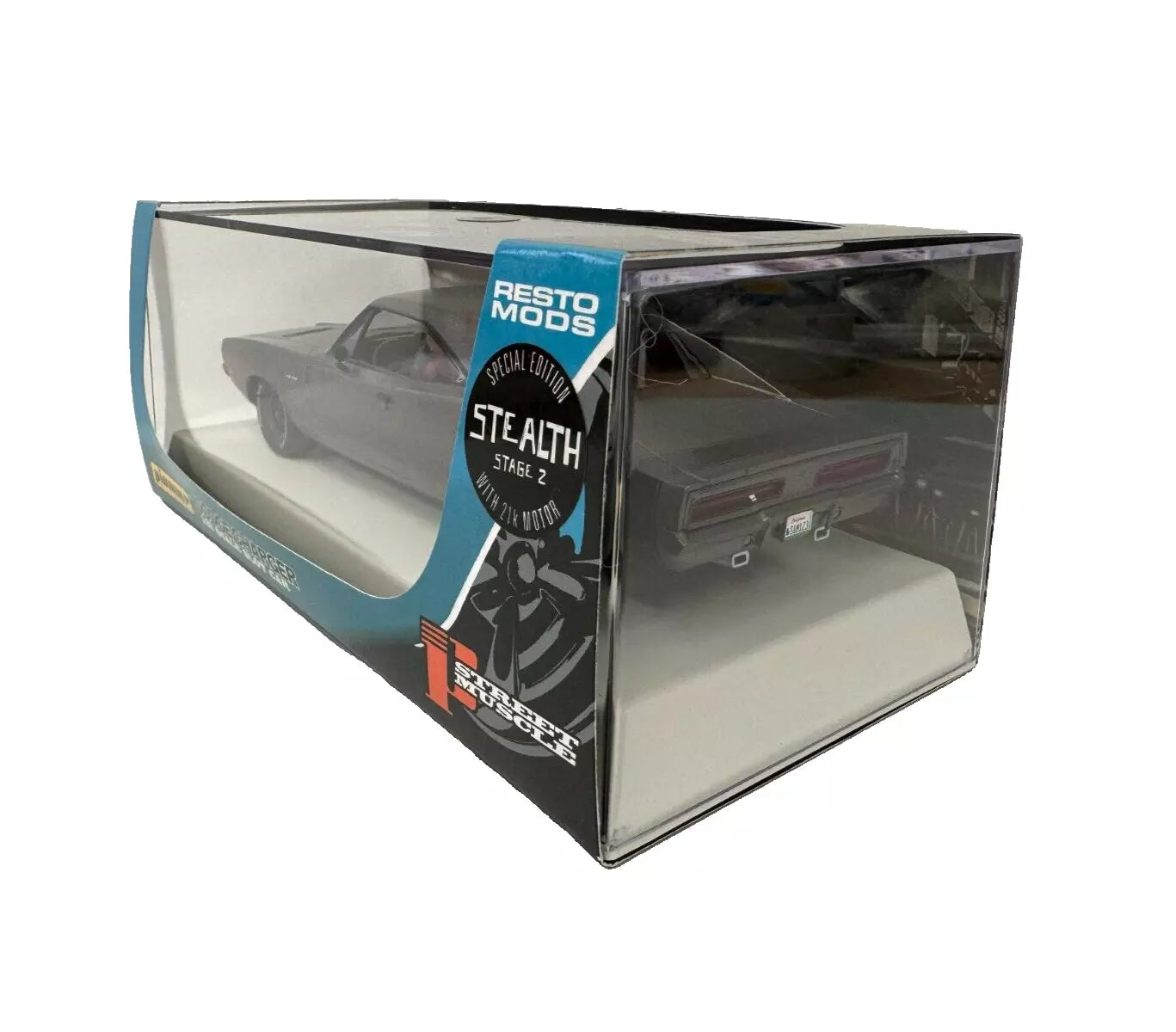 Pioneer Slot Car Dodge Charger STEALTH L/E P092 Grey