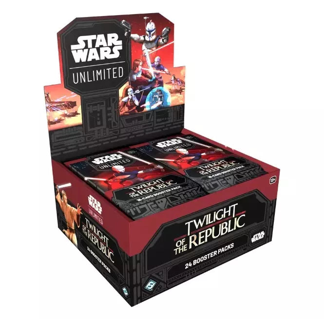 Star Wars Unlimited - Twilight of the Republic Sealed Booster Box (24 packs)