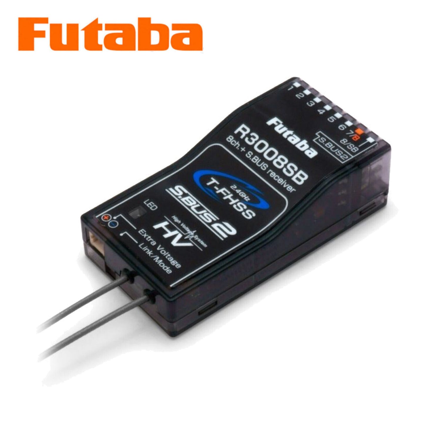 Futaba 10J 10-channel Air Radio with R3008SB Rx Mode 1