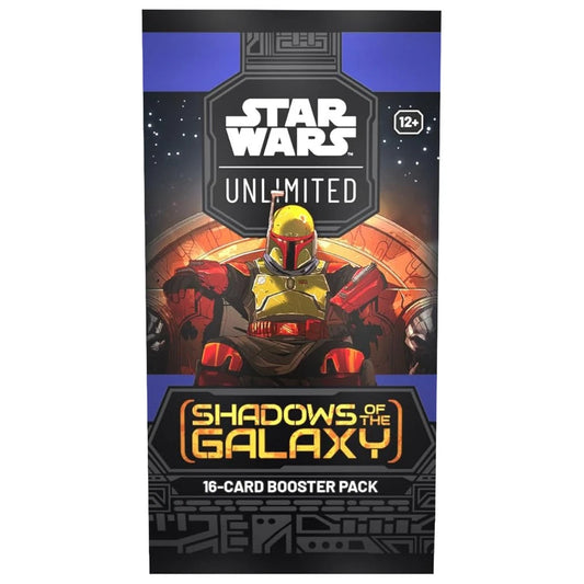 Star Wars Unlimited - Shadows of the Galaxy Sealed Booster Pack (1pk)