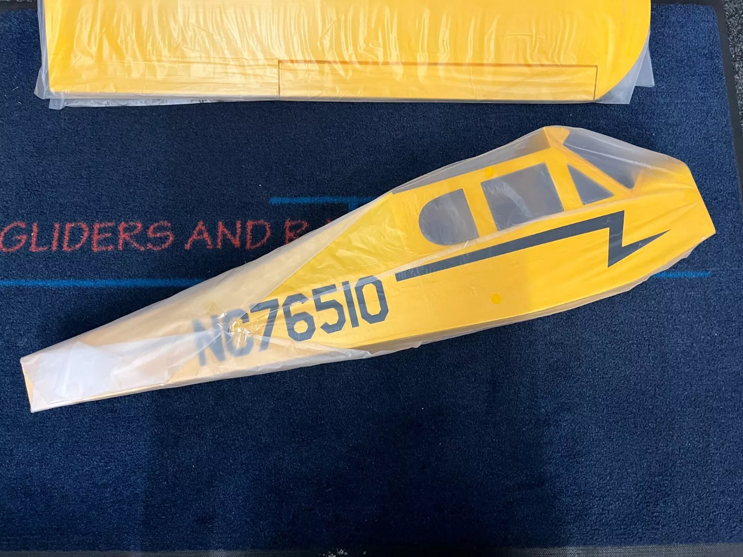 Black Horse Piper J-3 Cub Semi-Scale 1840mm Wingspan RC Model