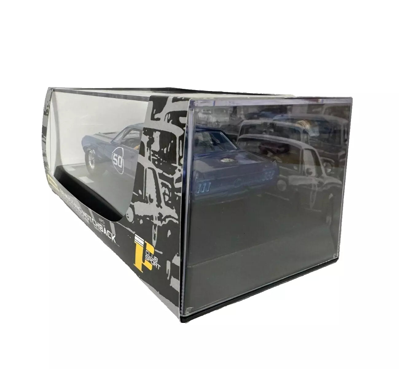 VERY RARE Pioneer Slot Car Ford Mustang Notchback X-Ray 50 Years of Mustang 1 of 68 P052