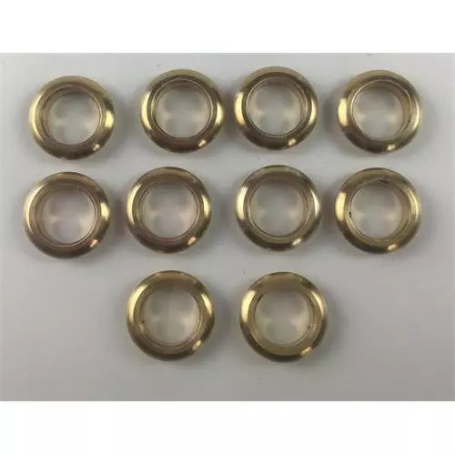 Aeronaut Brass Glazed Portholes 20mm For Model Boats - Brass 20mm (Glass 14mm) (Pk 10)