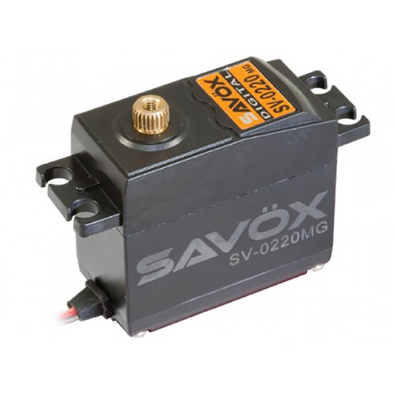 SAVOX HV DIGITAL SERVO 8KG/0.13S@7.4V PLUS SAV-SV0220MG+