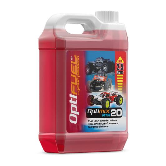 OPTIMIX RTR 20% NITRO CAR FUEL 2.5 LITRES (PICK UP FROM SHOP ONLY WITH CLICK & COLLECT)