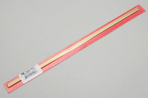 K&S Brass Tube - 2.38 x 305mm (3/32 x 12") KS8126