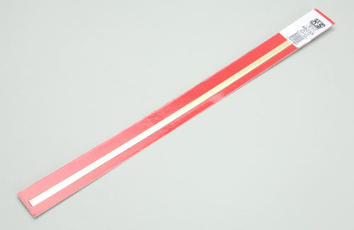 K&S Brass Strip 0.6 x 6.35 x 305mm (.025 x 1/4 x 12") KS8235