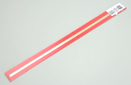 K&S Brass Strip 0.8 x 6.35 x 305mm (.032 x 1/4 x 12") KS8240