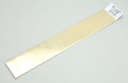 K&S Brass Strip 1.6 x 51 x 305mm (.064 x 2 x 12") KS8249