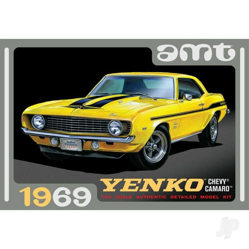 AMT 1969 Chevy Camaro (Yenko) 1/25 Plastic Car Build Kit