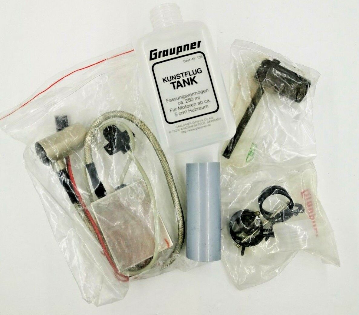 Graupner Rare G 26cc Petrol Engine (with Dustbin Muffler) Part No. 1903