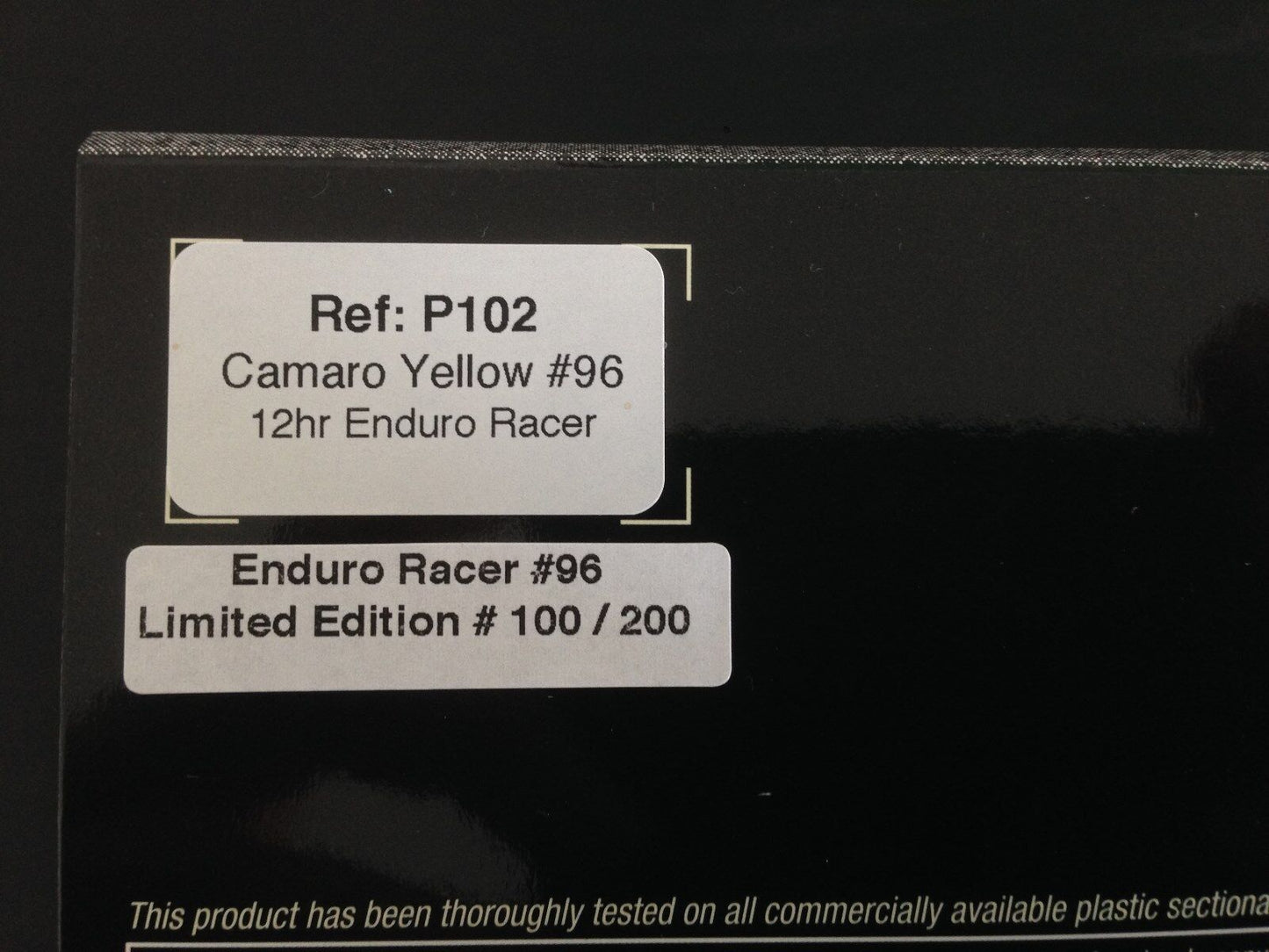 Pioneer Slot Car P102 Chevrolet Camaro Enduro Racer Limited Edition 1 of 200