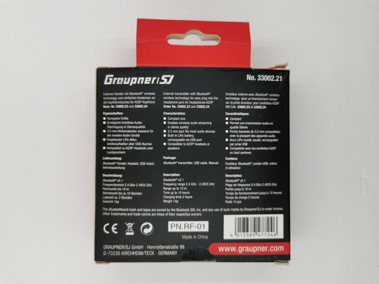 Graupner HoTT BLUETOOTH v2.1 Audio Module A2DP 33002.21