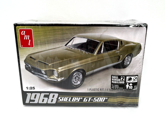 AMT634M 1:25th Scale 1968 Shelby GT-500 Plastic Build Kit RARE
