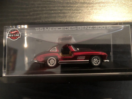 Hot Wheels 1955 Mercedes Benz 300SL Red Line Club Special Limited Release