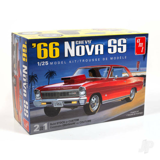 AMT 1966 Chevy Nova SS 2T 1/25 Plastic Car Build Kit