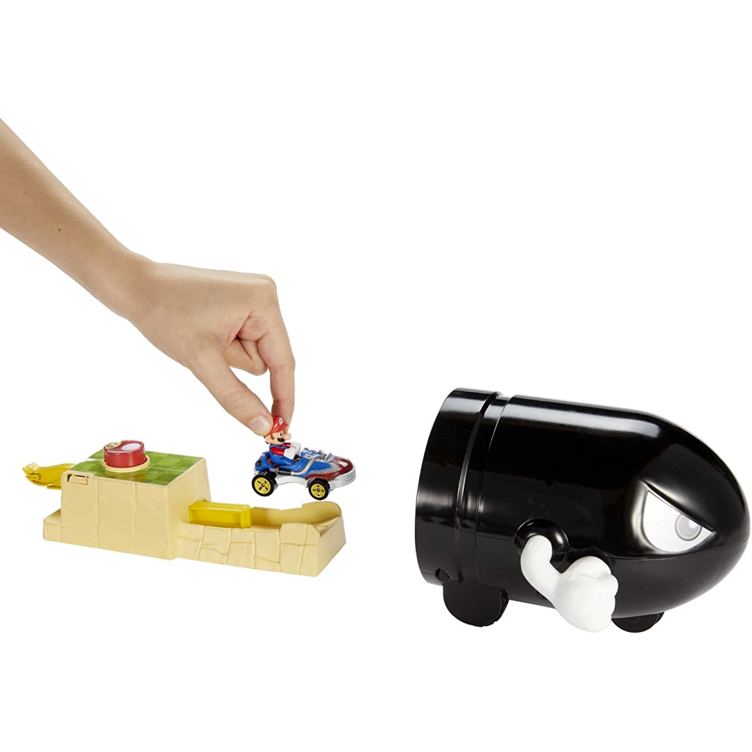 Hot Wheels Mario Kart Bullet Bill Play Set