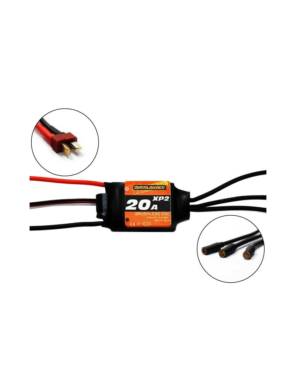Overlander XP2 20A BRUSHLESS RTF SPEED CONTROLLER 2725