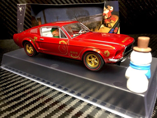 Pioneer Slot Car 68 Mustang Fastback GT Christmas Special P074 Limited Edition
