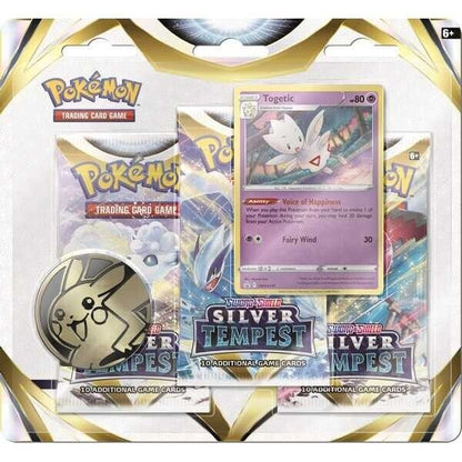 Pokémon TCG: Sword & Shield 12 Silver Tempest 3-PK (1 Supplied) FAST SHIPPING