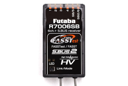 Futaba R7006SB Receiver - 6/18ch 2.4GHz FASST/FASSTest P-R7006SB