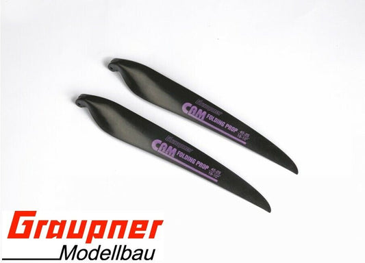 Graupner CAM-Folding Propeller blades 18 x 10" (8mm root) Pair