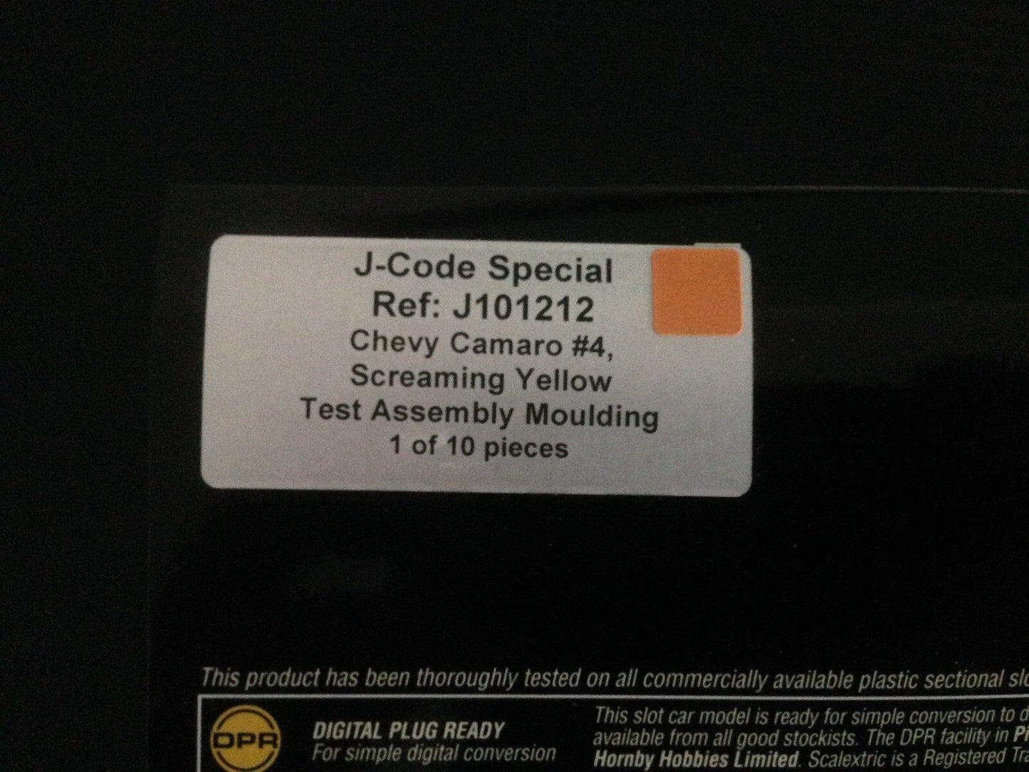 Pioneer Slot Car Chevrolet Camaro Screaming Yellow J Code Special J101212