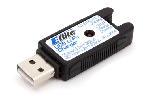 E-Flite 1S USB Li-Po Charger 300mAh