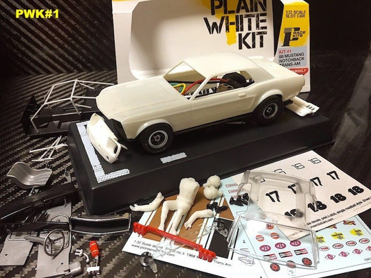 Pioneer Slot Car PWK3 Ford Mustang Self Assembly Kit 3