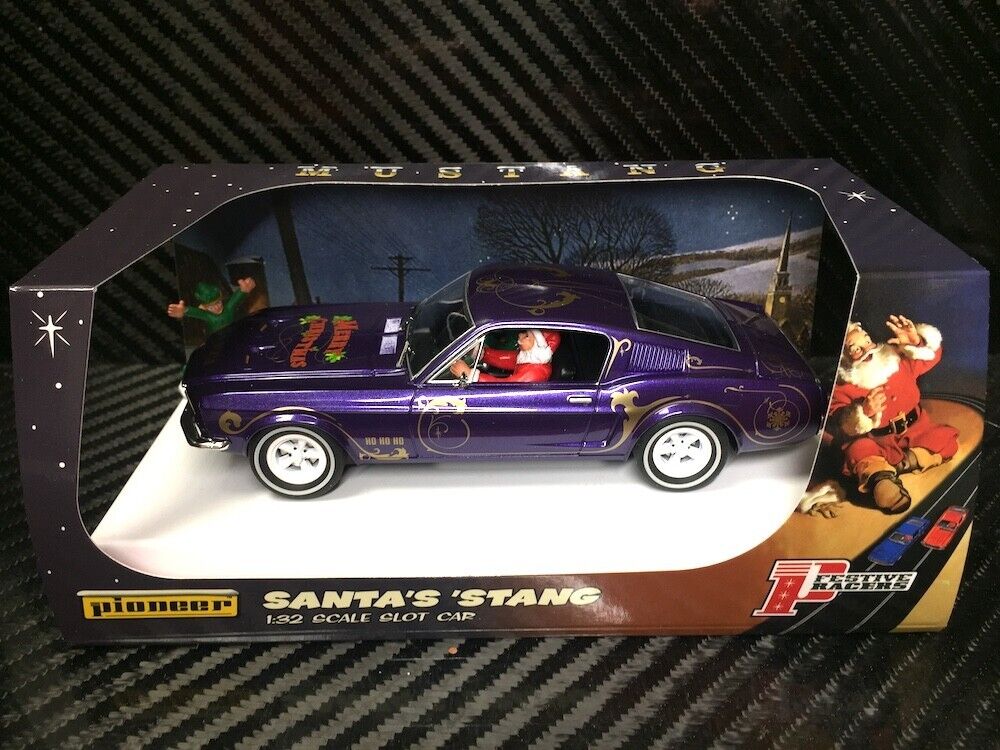 Pioneer Slot Car 68 Mustang Fastback GT Christmas Special P073 Limited Edition