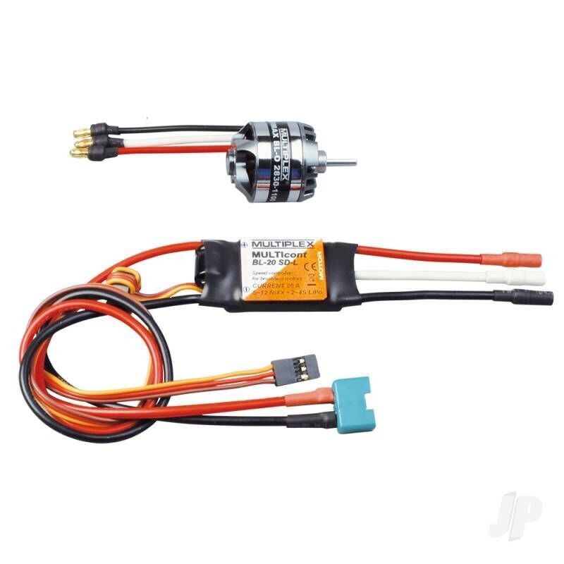 Multiplex Power Set Easystar II #333622 Motor, ESC & 3s 11.1v LiPo Battery
