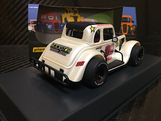 Pioneer Slot Car P081 Racing Legends 34 Ford Coupe White