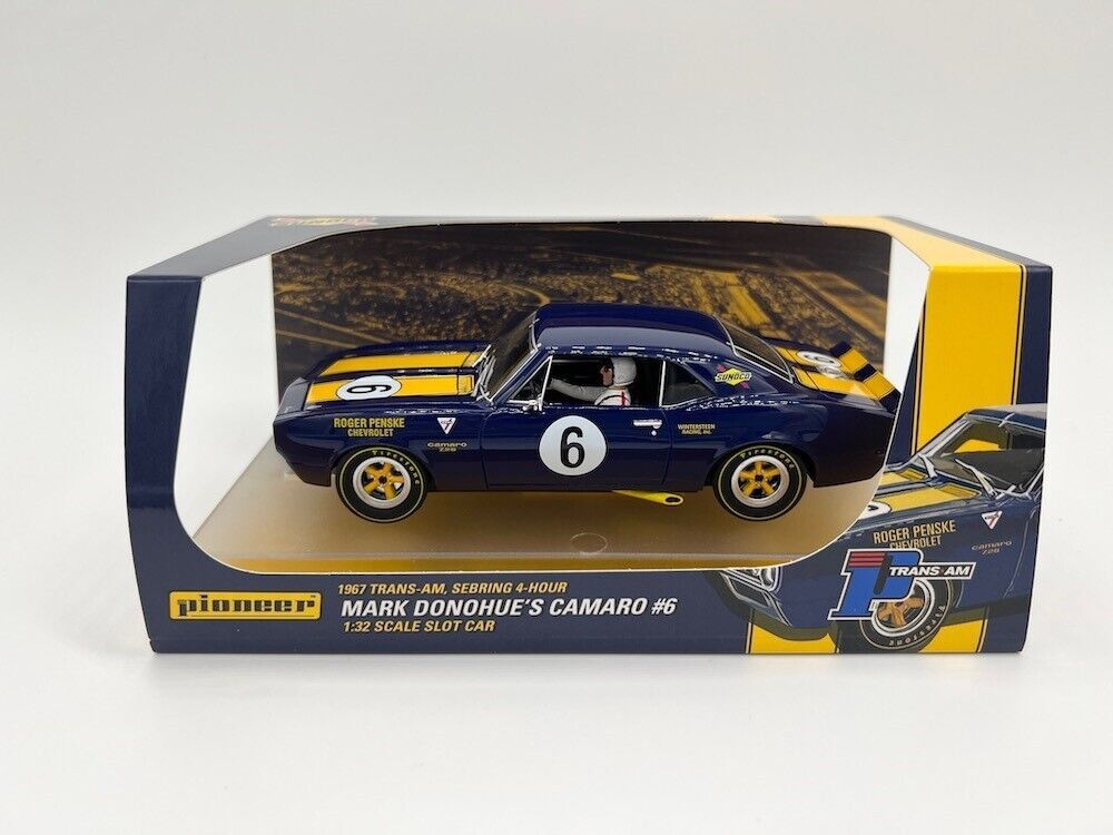 Pioneer Slot Car P093 1967 Chevrolet Camaro Sunoco Livery