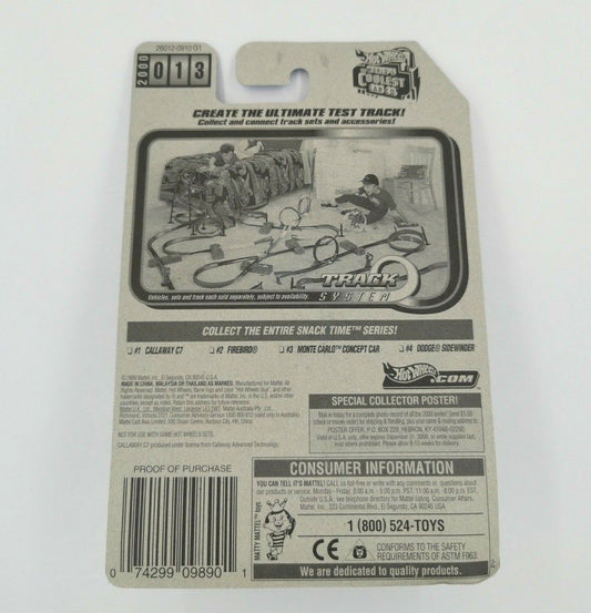 Hot Wheels 2000 Snack Time Series Callaway C7 01/04 #013