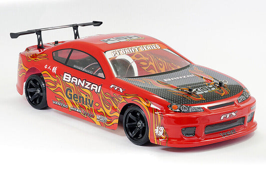 FTX BANZAI 2.4GHZ 4WD RTR 1/10 BRUSHED DRIFT CAR - RED FTX5529
